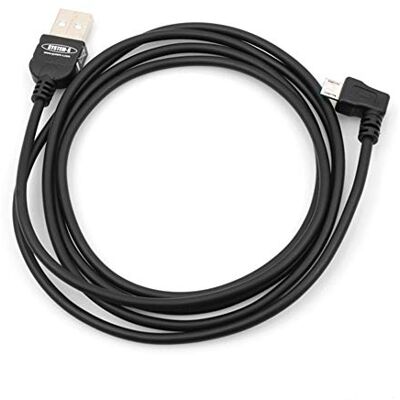 SYSTEM-S 2 m Meter Micro USB 2.0 Cavo ad Angolo di 90 Gradi ad Angolo retto (Destra/Male) Adattatore Cavo Dati e Cavo di Ricarica SYSTEM-S 2 m Meter Micro USB 2.0 Cavo ad Angolo di 90 Gradi ad Angolo retto (Destra/Male) Adattatore Cavo Dati e Cavo di Ricarica