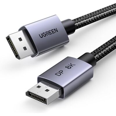 UGREEN Cavo DisplayPort 1.4 8K 60Hz 4K 240Hz Cavo DP 1.4 8K 5M UGREEN Cavo DisplayPort 1.4 8K 60Hz 4K 240Hz Cavo DP 1.4 8K 5M