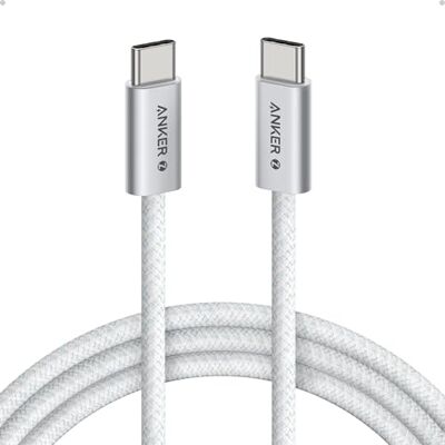 Anker Zolo Cavo da USB C a USB C, 240W Ricarica Rapida, Cavo Intrecciato Anker Zolo Cavo da USB C a USB C, 240W Ricarica Rapida, Cavo Intrecciato