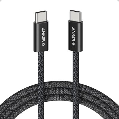 Anker Cavo da USB C a USB C, 240W Ricarica Rapida, Cavo Intrecciato Anker Cavo da USB C a USB C, 240W Ricarica Rapida, Cavo Intrecciato