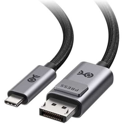 Cable Matters Cavo DisplayPort 2.1 DP40 40 Gbit/s, 0,9 m Cable Matters Cavo DisplayPort 2.1 DP40 40 Gbit/s, 0,9 m