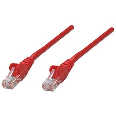 Manhattan Intellinet 342155 Cavo di Rete Patch in Rame Cat.6, Rosso () Manhattan Intellinet 342155 Cavo di Rete Patch in Rame Cat.6, Rosso ()