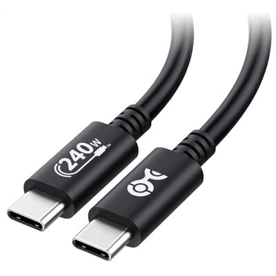 Cable Matters Cavo ricarica USB-C 240 W certificato USB-IF, 1 m Cable Matters Cavo ricarica USB-C 240 W certificato USB-IF, 1 m