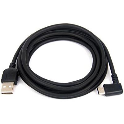 SYSTEM-S USB 3.1 tipo C 90° angolo destro connettore angolare a USB 2.0 A cavo dati cavo di ricarica adattatore cavo 140 cm di colore nero SYSTEM-S USB 3.1 tipo C 90° angolo destro connettore angolare a USB 2.0 A cavo dati cavo di ricarica adattatore cavo 140 cm di colore nero