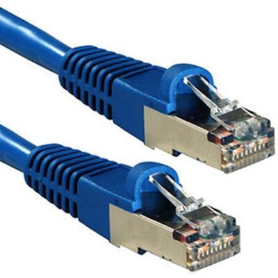 Lindy 47022 Cavo di Rete Patch Cat.6 S/FTP, PIMF 10m, Blu Lindy 47022 Cavo di Rete Patch Cat.6 S/FTP, PIMF 10m, Blu