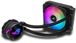 Asus ROG STRIX LC 120 RGB Cooler CPU All-in-One ROG con Illuminazione Addressable RGB, Aura Sync, Rivestimento Pompa NCVM e Ventola del Radiatore ROG 120 mm