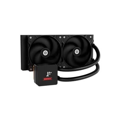Enermax LIQMAX IV 240 mm AIO CPU, raffreddamento ad acqua, Dual Chamber TDP 360W+ Intel LGA 1851/1700/115x/2066 AMD AM5/AM4 Display digitale 2 X 120 PWM Performance Flow Fan ELC-LMIV240-SF Enermax LIQMAX IV 240 mm AIO CPU, raffreddamento ad acqua, Dual Chamber TDP 360W+ Intel LGA 1851/1700/115x/2066 AMD AM5/AM4 Display digitale 2 X 120 PWM Performance Flow Fan ELC-LMIV240-SF