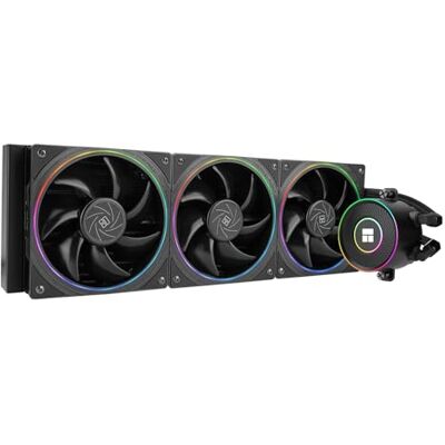 Thermalright Aqua Elite 360 V5 ARGB Raffreddatore liquido per CPU AIO, 360 mm, 3 ventole PWM, effetto di illuminazione ARGB ad anello sottile, per AM4/AM5, Intel LGA1851/1700/115x, colore nero Thermalright Aqua Elite 360 V5 ARGB Raffreddatore liquido per CPU AIO, 360 mm, 3 ventole PWM, effetto di illuminazione ARGB ad anello sottile, per AM4/AM5, Intel LGA1851/1700/115x, colore nero