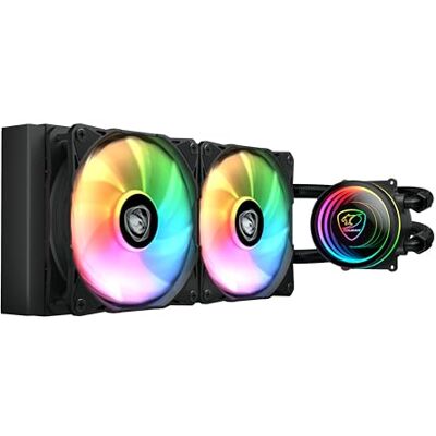 COUGAR Gaming Poseidon Elite ARGB 240 Case per computer Raffreddatore di liquidi tutto in uno Nero COUGAR Gaming Poseidon Elite ARGB 240 Case per computer Raffreddatore di liquidi tutto in uno Nero
