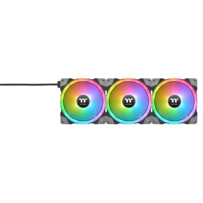 Thermaltake SWAFAN EX12 RGB PC Cooling Fan TT Premium Edition 3 Pack Thermaltake SWAFAN EX12 RGB PC Cooling Fan TT Premium Edition 3 Pack