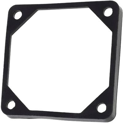 Aerzetix Guarnizione Antivibrante per Ventola 60x60mm in Silicone/Gomma Colore Nero C15157 Aerzetix Guarnizione Antivibrante per Ventola 60x60mm in Silicone/Gomma Colore Nero C15157