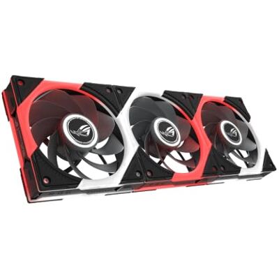 Asus ROG EURUX GR120 FAN ARGB REVERSE BLK 3IN1, Ventole da 120 mm, 3 Pezzi Pale Invertite, Dimensioni 120x122x30mm, Connettori Daisy-Chain, 36 LED ARGB Indirizzabili, 32 dB di Rumore Massimo, Nere Asus ROG EURUX GR120 FAN ARGB REVERSE BLK 3IN1, Ventole da 120 mm, 3 Pezzi Pale Invertite, Dimensioni 120x122x30mm, Connettori Daisy-Chain, 36 LED ARGB Indirizzabili, 32 dB di Rumore Massimo, Nere