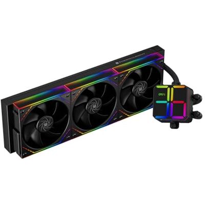 Thermalright TR- Magic Qube 360 ARGB Raffreddatore liquido nero per CPU, 360 mm, display digitale ARGB con ventola CPU per processore AMD AM4/AM5, Intel LGA1851/1700/1150/1151 Thermalright TR- Magic Qube 360 ARGB Raffreddatore liquido nero per CPU, 360 mm, display digitale ARGB con ventola CPU per processore AMD AM4/AM5, Intel LGA1851/1700/1150/1151