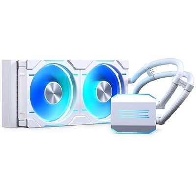 Phanteks Glacier One 240D30 DRGB AIO Wasserkühlung bianco Phanteks Glacier One 240D30 DRGB AIO Wasserkühlung bianco