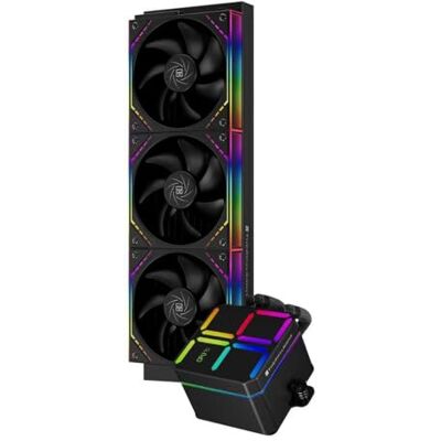 Thermalright TR Magic Qube 360 ARGB Black Raffreddatore liquido per CPU, 2000 giri/min, per AM4/AM5, Intel LGA115X/1200/1700/1851, cambio di colore, display digitale Thermalright TR Magic Qube 360 ARGB Black Raffreddatore liquido per CPU, 2000 giri/min, per AM4/AM5, Intel LGA115X/1200/1700/1851, cambio di colore, display digitale