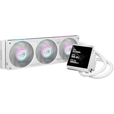 Asus ROG STRIX LC IV 360 ARGB LCD WHT, Dissipatore a Liquido, Bianco Asus ROG STRIX LC IV 360 ARGB LCD WHT, Dissipatore a Liquido, Bianco