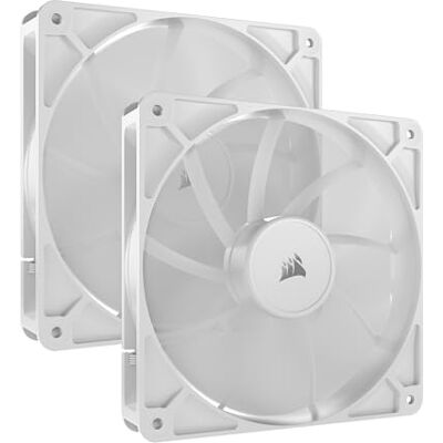 Corsair Confezione Da 2 Ventole Pwm Da 140 Mm Rs140 Bianco Corsair Confezione Da 2 Ventole Pwm Da 140 Mm Rs140 Bianco