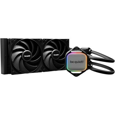 be quiet! Pure Loop 2 240mm AIO Raffreddamento a Liquido CPU, ARGB, 2x Pure Wings 3 120mm PWM Silenziosi, Pompa PWM Doppia Decoupled, Compatibile Intel LGA1851/1700, AMD AM5/AM4 be quiet! Pure Loop 2 240mm AIO Raffreddamento a Liquido CPU, ARGB, 2x Pure Wings 3 120mm PWM Silenziosi, Pompa PWM Doppia Decoupled, Compatibile Intel LGA1851/1700, AMD AM5/AM4