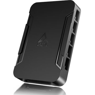 Arctic Fan Controller – 10 porte con controllo PWM individuale Supporto Windows e Linux (Kernel 7.2+), 2 A per porta, 4,5 A totali, montaggio magnetico o adesivo Arctic Fan Controller – 10 porte con controllo PWM individuale Supporto Windows e Linux (Kernel 7.2+), 2 A per porta, 4,5 A totali, montaggio magnetico o adesivo