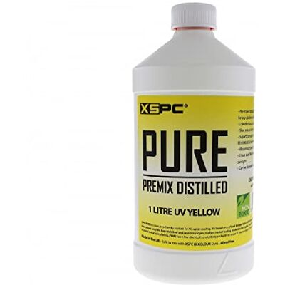 XSPC Pure Coolant, 1 Liter Gelb, UV XSPC Pure Coolant, 1 Liter Gelb, UV