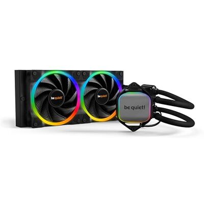 be quiet! Pure Loop 2 FX 240mm AIO Raffreddamento a Liquido CPU, ARGB, 2x Light Wings 120mm PWM Silenziosi, Pompa PWM Doppia Decoupled, Hub ARGB-PWM, Compatibile Intel LGA1851/1700, AMD AM5/AM4 be quiet! Pure Loop 2 FX 240mm AIO Raffreddamento a Liquido CPU, ARGB, 2x Light Wings 120mm PWM Silenziosi, Pompa PWM Doppia Decoupled, Hub ARGB-PWM, Compatibile Intel LGA1851/1700, AMD AM5/AM4