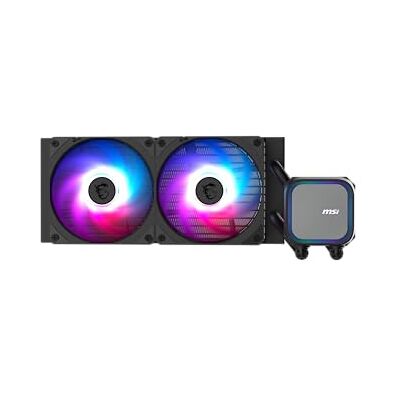 MSI MAG Coreliquid A13 240 AIO ARGB CPU Liquid Cooler 390mm Radiatore LGA 1851 Ready Triple 120mm ARGB PWM Fans, Nero MSI MAG Coreliquid A13 240 AIO ARGB CPU Liquid Cooler 390mm Radiatore LGA 1851 Ready Triple 120mm ARGB PWM Fans, Nero
