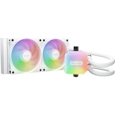 be quiet! Light Loop 240mm White dissipatore a liquido per CPU overclockate, 2 ventole ARGB Light Wings LX 120mm PWM high-speed, unità di raffreddamento con LED, hub PWM-ARGB be quiet! Light Loop 240mm White dissipatore a liquido per CPU overclockate, 2 ventole ARGB Light Wings LX 120mm PWM high-speed, unità di raffreddamento con LED, hub PWM-ARGB