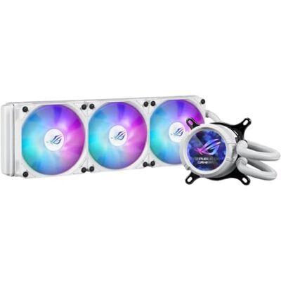 Asus ROG STRIX LC III 360 ARGB LCD WHT, Dissipatore a Liquido, Bianco Asus ROG STRIX LC III 360 ARGB LCD WHT, Dissipatore a Liquido, Bianco