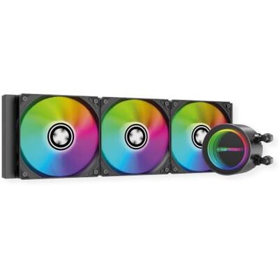 Xilence LQ360G.ARGB AMD/Intel 360 mm AiO, Infinity Mirror, AM5/AM4, LGA 1851/1700/1151/1150/1155/1156/1200, 350 W TDP, 3 ventole ARGB PWM, gaming, streaming/rendering, nero Xilence LQ360G.ARGB AMD/Intel 360 mm AiO, Infinity Mirror, AM5/AM4, LGA 1851/1700/1151/1150/1155/1156/1200, 350 W TDP, 3 ventole ARGB PWM, gaming, streaming/rendering, nero