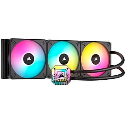 Corsair iCUE H170i ELITE CAPELLIX XT Dissipatore a Liquido per CPU Tre Ventole AF140 RGB ELITE Radiatore di 420 mm Intel® LGA 1700, 1200, 115X, 2066, AMD® AM5, AM4 Nero Corsair iCUE H170i ELITE CAPELLIX XT Dissipatore a Liquido per CPU Tre Ventole AF140 RGB ELITE Radiatore di 420 mm Intel® LGA 1700, 1200, 115X, 2066, AMD® AM5, AM4 Nero