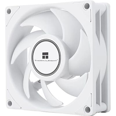 Thermalright TL-B8W Ventola silenziosa per computer, 4 pin, PWM, 80 mm, velocità 2200 giri/min, 80 x 80 x 25 mm (bianco) Thermalright TL-B8W Ventola silenziosa per computer, 4 pin, PWM, 80 mm, velocità 2200 giri/min, 80 x 80 x 25 mm (bianco)