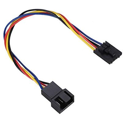 Bewinner 5Pcs Cavo adattatore da 5 pin a 4 pin, 4 pin di controllo della temperatura Interfaccia ventola Connettore connettore Supporto convertitore PWM Controllo della temperatura Regolazione della velocità Bewinner 5Pcs Cavo adattatore da 5 pin a 4 pin, 4 pin di controllo della temperatura Interfaccia ventola Connettore connettore Supporto convertitore PWM Controllo della temperatura Regolazione della velocità