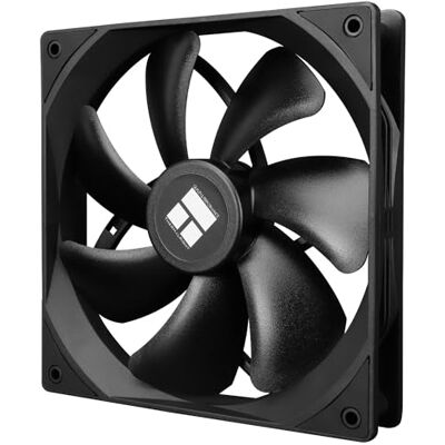 Thermalright Ventola CPU TL-C14C da 140 mm, ventola silenziosa per PC PWM a 4 pin con cuscinetto S-FDB incluso, fino a 1500 giri/min, ventola PC (nero) Thermalright Ventola CPU TL-C14C da 140 mm, ventola silenziosa per PC PWM a 4 pin con cuscinetto S-FDB incluso, fino a 1500 giri/min, ventola PC (nero)