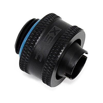 XSPC OD Connettore a Compressione, 10/16 mm, V2, Nero Opaco XSPC OD Connettore a Compressione, 10/16 mm, V2, Nero Opaco