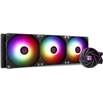 Thermalright AQUA ELITE 360 ARGB-Raffreddatore liquido CPU 360 AIO, 3 ventole PWM da 120 mm,per AM4/AM5, Intel LGA1150/1151/1155/1156/1200/1851/1700 Thermalright AQUA ELITE 360 ARGB-Raffreddatore liquido CPU 360 AIO, 3 ventole PWM da 120 mm,per AM4/AM5, Intel LGA1150/1151/1155/1156/1200/1851/1700