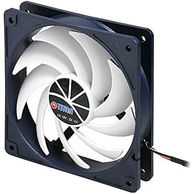 Titan TFD-12025SL12Z/KU ventola per PC PC Ventilatori, rifiutisori e radiatori (case PC, Ventilatore, Ventilatore, 12 cm, 1200 Giri/min, 24,8 dB, 36,37 cfm) Titan TFD-12025SL12Z/KU ventola per PC PC Ventilatori, rifiutisori e radiatori (case PC, Ventilatore, Ventilatore, 12 cm, 1200 Giri/min, 24,8 dB, 36,37 cfm)