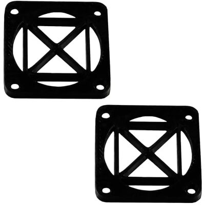 Aerzetix Set di 4 Griglie per Ventola 25x25 mm in plastica Colore Nero Aerzetix Set di 4 Griglie per Ventola 25x25 mm in plastica Colore Nero