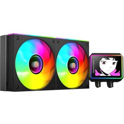 Mars Gaming ML-VISIONII240 Raffreddamento Liquido AIO 500W TDP, Schermo IPS 2,8" 360º, Pompa 4ª Gen Opti-Chamber con Base in Rame e Microcanali, 2x Ventole 120mm ARGB Infinity Mirror, Nero Mars Gaming ML-VISIONII240 Raffreddamento Liquido AIO 500W TDP, Schermo IPS 2,8" 360º, Pompa 4ª Gen Opti-Chamber con Base in Rame e Microcanali, 2x Ventole 120mm ARGB Infinity Mirror, Nero