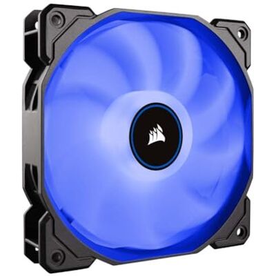 Corsair Air Series AF140 Ventola LED a Bassa Rumorosità, 140 mm, Confezione Doppia, Blu Corsair Air Series AF140 Ventola LED a Bassa Rumorosità, 140 mm, Confezione Doppia, Blu