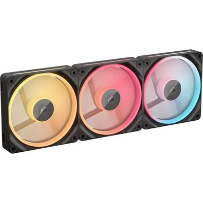 Corsair Case Acc Fan Lx120-R Rgb 3x12cm Black (cO-9051050-Ww) Corsair Case Acc Fan Lx120-R Rgb 3x12cm Black (cO-9051050-Ww)