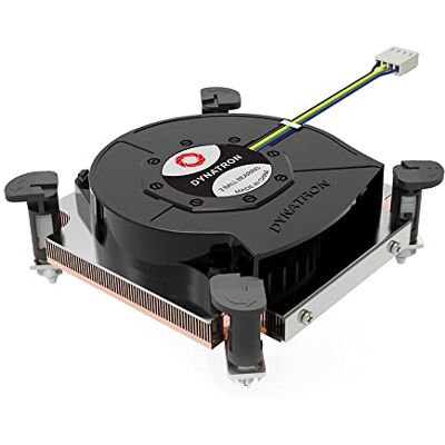 Dynatron LGA 1700 Dissipatore di calore e dispositivo di raffreddamento, 125W TDP per processori Intel Alder Lake Dynatron LGA 1700 Dissipatore di calore e dispositivo di raffreddamento, 125W TDP per processori Intel Alder Lake