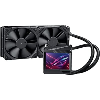 Asus ROG RYUJIN II 240 Dissipatore a Liquido All-In-One, Due Ventole Noctua da 120mm, Display LCD, AIO Fan Controller, LGA 1700 1200 1150 1151 1152 1155 1156 2011 2066 e AMD AM4 TR4 sTRX4, Nero Asus ROG RYUJIN II 240 Dissipatore a Liquido All-In-One, Due Ventole Noctua da 120mm, Display LCD, AIO Fan Controller, LGA 1700 1200 1150 1151 1152 1155 1156 2011 2066 e AMD AM4 TR4 sTRX4, Nero