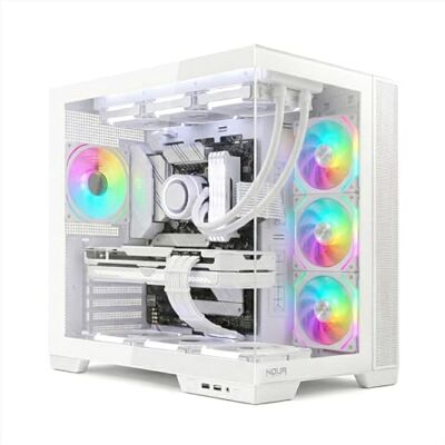 Noua Vision ZH900 Case PC Gaming ATX Ventola ARGB PWM Vetro Panoramico Doppia Camera PSU Nascosto, Back Connect, Ventola ARGB Preinstallata, Radiatore 360mm, Gpu fino a 410mm Noua Vision ZH900 Case PC Gaming ATX Ventola ARGB PWM Vetro Panoramico Doppia Camera PSU Nascosto, Back Connect, Ventola ARGB Preinstallata, Radiatore 360mm, Gpu fino a 410mm