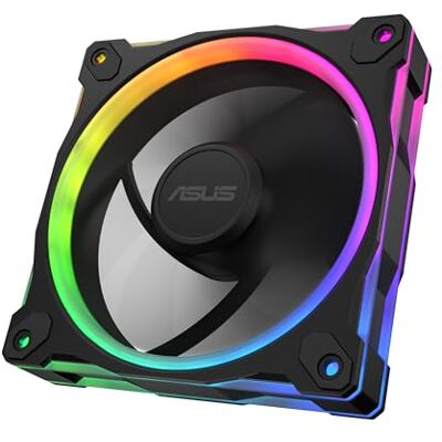 Asus PRIME MR120 FAN ARGB REVERSE BLK, Ventola Nera, 1 Pezzo Asus PRIME MR120 FAN ARGB REVERSE BLK, Ventola Nera, 1 Pezzo