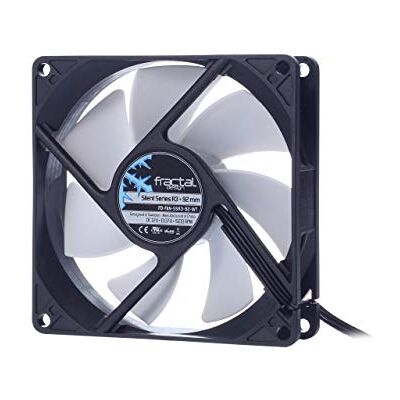 Fractal Design Silent Series R3 Bianca Ventilatore del computer Ottimizzato per flusso d'aria elevato 92 millimetro 1500 RPM Cavo a nastro Flusso d'aria 12v Nero/Bianca (Single) Fractal Design Silent Series R3 Bianca Ventilatore del computer Ottimizzato per flusso d'aria elevato 92 millimetro 1500 RPM Cavo a nastro Flusso d'aria 12v Nero/Bianca (Single)
