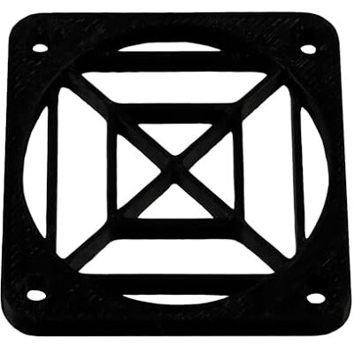 Aerzetix Set di 4 Griglie per Ventola 40x40 mm in plastica Colore Nero Aerzetix Set di 4 Griglie per Ventola 40x40 mm in plastica Colore Nero