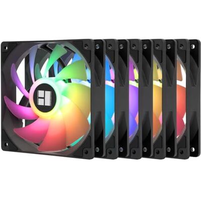 Thermalright Ventola di raffreddamento per CPU -TR TL-C12C-S X5, ventola nera, ventola per PC con velocità di rotazione di 1550 U/min, dissipatore di calore per computer da 120 mm, ventola di controllo Thermalright Ventola di raffreddamento per CPU -TR TL-C12C-S X5, ventola nera, ventola per PC con velocità di rotazione di 1550 U/min, dissipatore di calore per computer da 120 mm, ventola di controllo