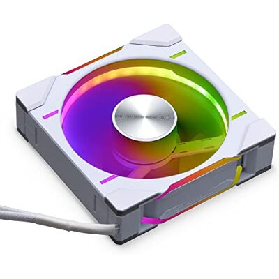 Phanteks D30 PWM Regular Airflow D-RGB Lüfter 120 mm, bianco Phanteks D30 PWM Regular Airflow D-RGB Lüfter 120 mm, bianco