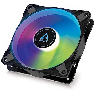 Arctic P14 PWM PST A-RGB Ventola PC per case PWM da 140 mm ottimizzata per la pressione statica, ventola per case, Semi-passiva: 200-1900 rpm (0 rpm <5%), 5V 3 pin A-RGB LED, Ventola singola Nero Arctic P14 PWM PST A-RGB Ventola PC per case PWM da 140 mm ottimizzata per la pressione statica, ventola per case, Semi-passiva: 200-1900 rpm (0 rpm <5%), 5V 3 pin A-RGB LED, Ventola singola Nero