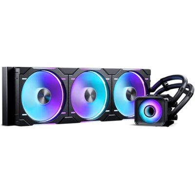 Phanteks Glacier One 420D30 X2 DRGB AiO Water Cooling 420 mm Nero Phanteks Glacier One 420D30 X2 DRGB AiO Water Cooling 420 mm Nero